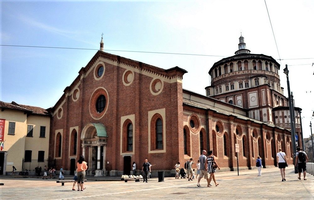 LA CHIESA DI S.MARIA delle GRAZIE e il REFETTORIO 